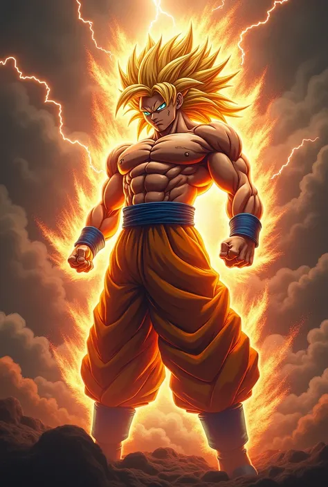 I wanted to become a legendary super Saiyan like Broly