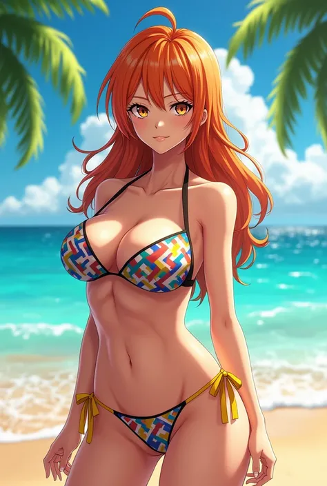 Nami on bikini