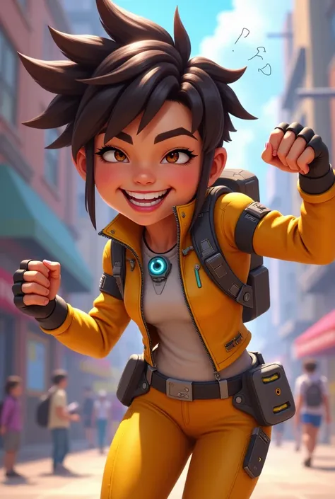 Tracer from overwatch farting