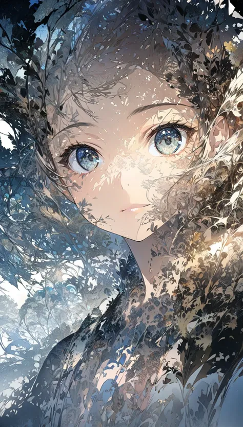     Beautiful Delicate Female Double Exposure  (The face is clear and perfect)image，背景は super detailed な東京の街で、,  beautiful, Complex illustrations,  Artwork Concept Artwork Masterpiece,  top quality ,  super detailed ,  high definition 