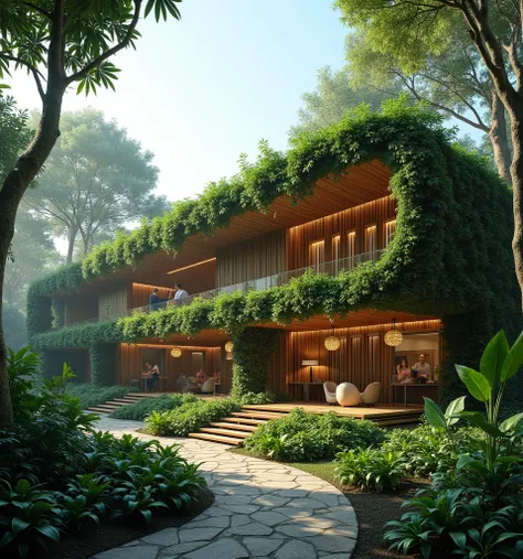  The architectural concept based on the hierarchy of the jungle seeks to reflect the natural organization , la interdependencia and el equilibrio que caracteriza a este ecosistema,  adapting it to a space designed for community service . the jungle,  with ...