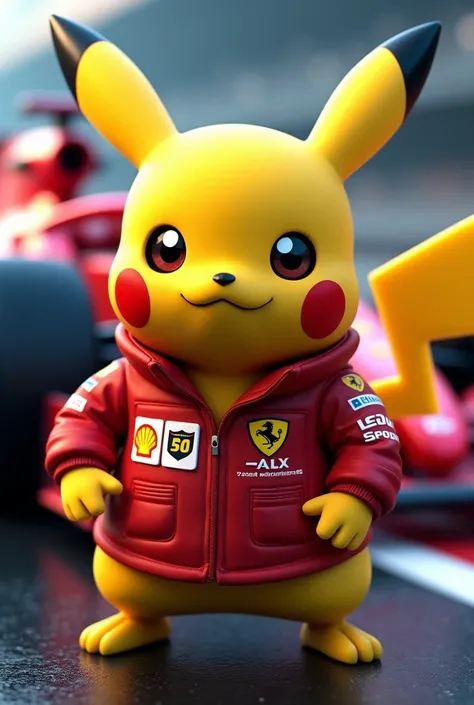 Santo Pikachu Dentre F1 jersey