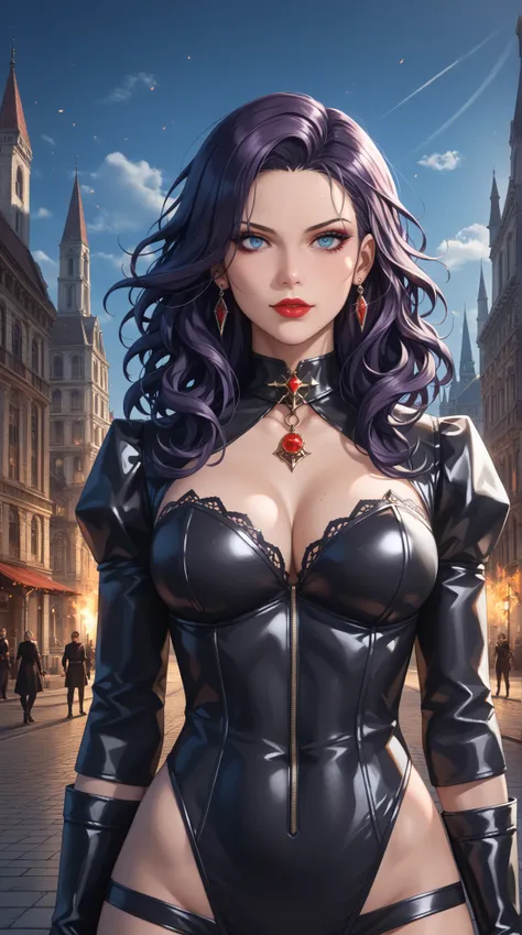 legendary female thief (++2), mysterious female panther (++2), sleek black catsuit (++2), bold and seductive (++2), cunning and daring (++2), dramatic and elegant (++2), tense heist scene (++2), stunning beauty (++1.5), betrayal and danger (++2), stolen ar...