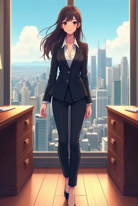 A beautiful anime lawyer 