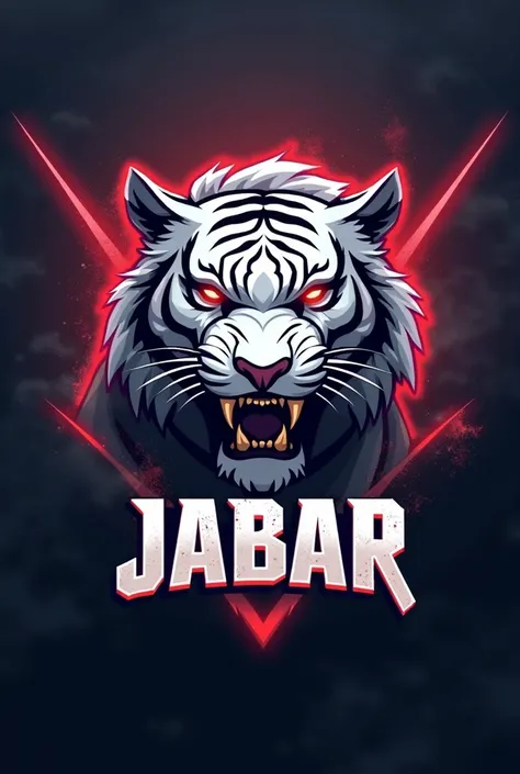 White tiger animal esport logo listeric effect
it says ROG JABAR