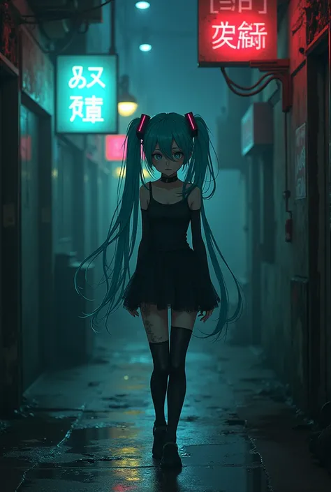 Create Miku as a prostitute 