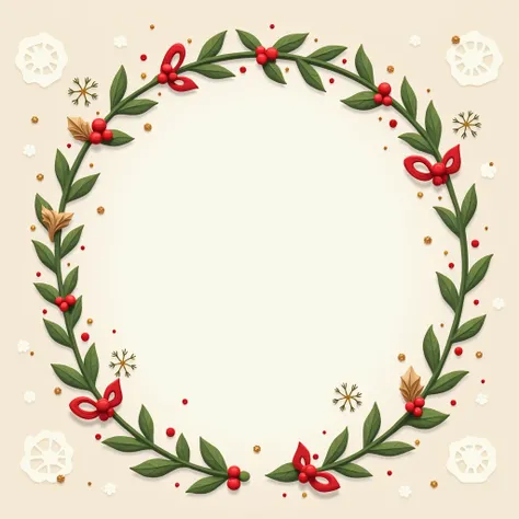 only round icon frames are cute for Christmas