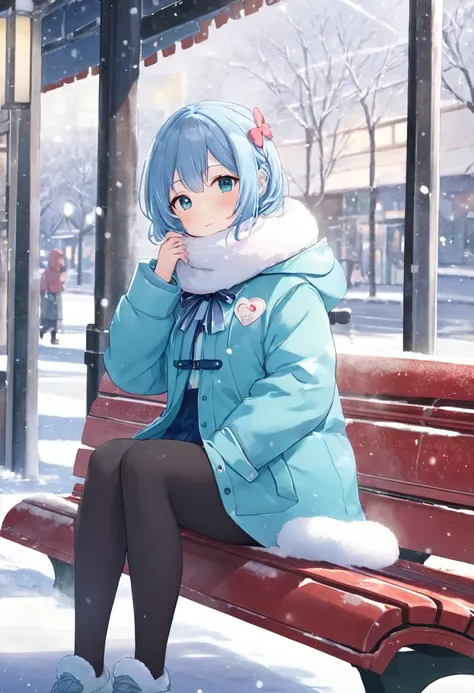 Mika-chan

【 situations 】
background
「In the winter snowy landscape 、A red bench is placed in a small square。backgroundには雪で覆われた木々and、A coffee shop window with warm light shining through。A slightly cloudy sky spreads、It feels like a quiet afternoon。」

 Cost...