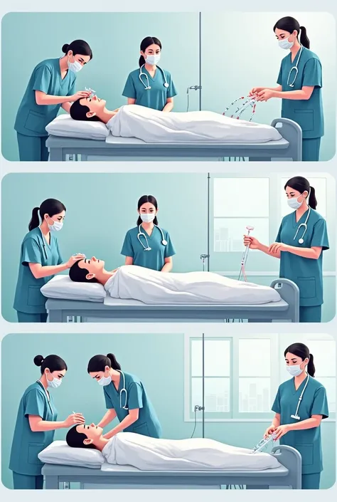 Intravenous Venoclysis steps