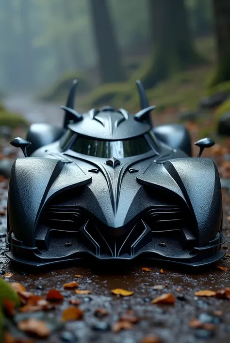 Batmobile design Intricate nature exterior, super detail, nature digital, photography