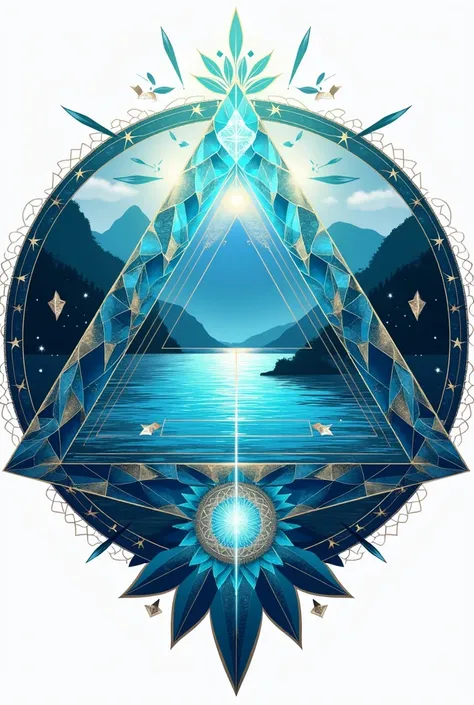 Logo for my business its called Crystal Grid Atitlan