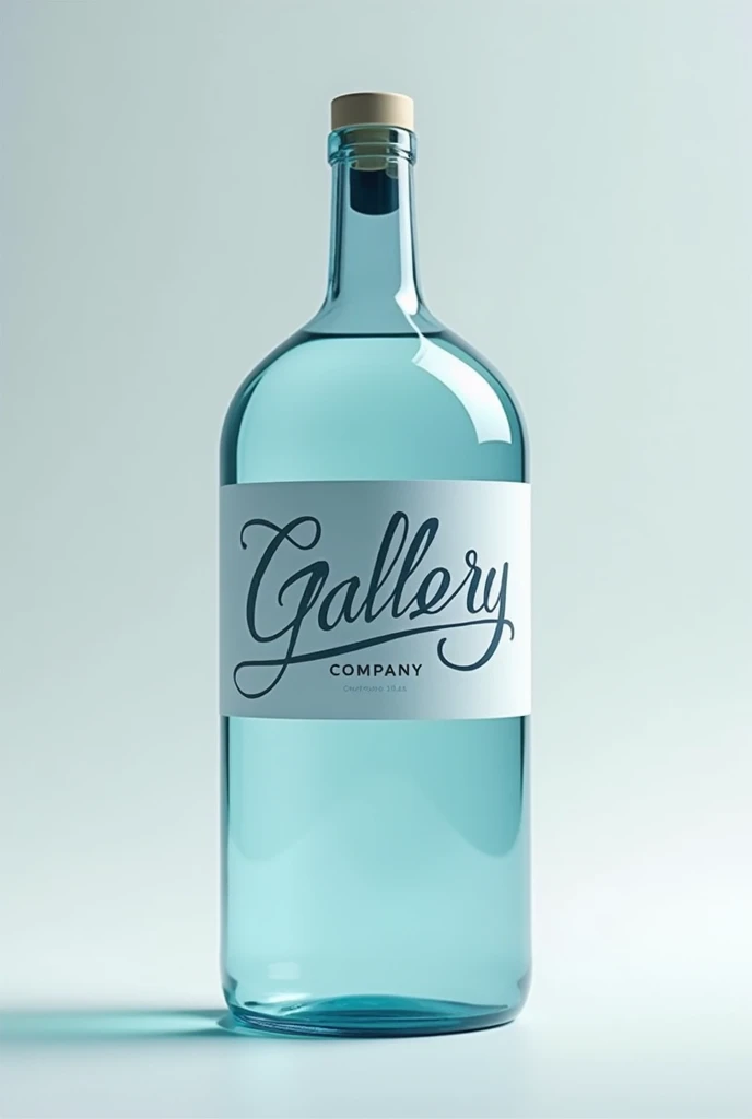 A chlorine bottle whose business name is Gallery Company 