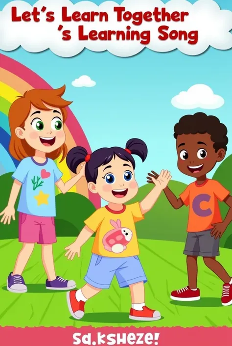 Video Script: Let’s Learn Together (s Learning Song)

[Opening Scene: Cheerful Background with s Playing]
Narrator (Excited Tone):
"Hi, s! Are you ready to sing, dance, and learn? Today, we’re going to explore colors, numbers, and letters—all while having ...