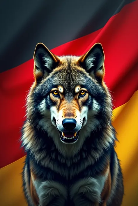 Germany Flag Wolf War Last War