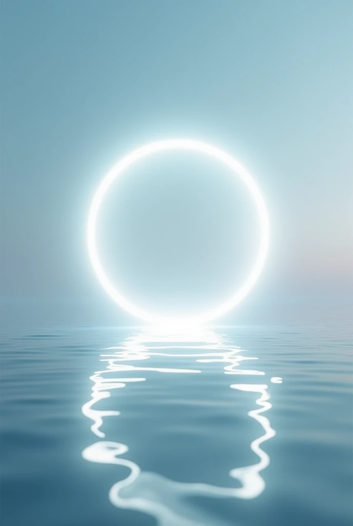 white transparent circle water background