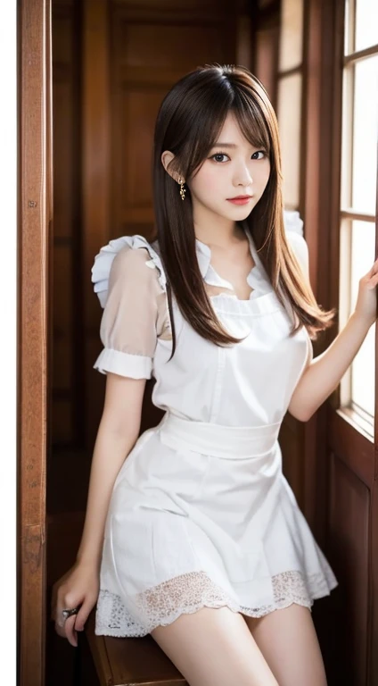  top quality, masterpiece 、  actual photo 、  Worlds Most Beautiful Girl 、 slender 、 princess、 Japanese female idol、  Perfect Beautiful Face  、 perfect and beautiful eyes  、   perfect and beautiful double eyelids 、  fashion model 、  medium hair 、 straight h...