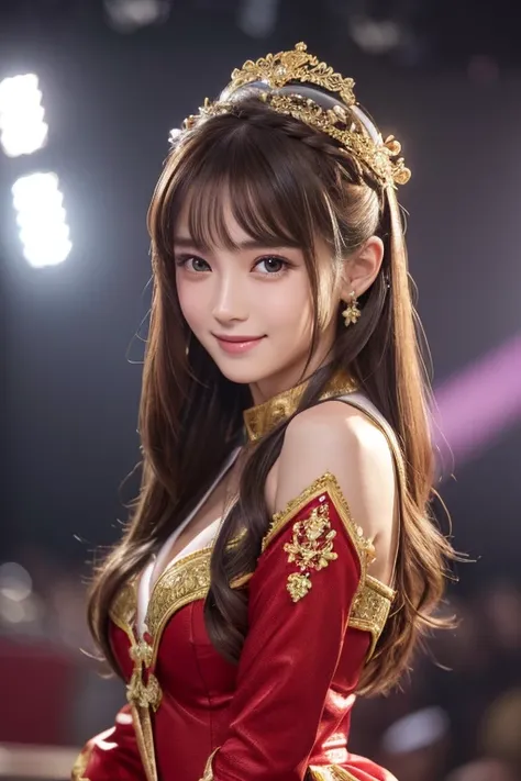 
1 girl, (Wearing a bright red idol costume:1.2), A very beautiful photo collection of Nogizaka idols, 
(RAW Photos, Best Quality), (Realistic, Photorealistic:1.4), (masterpiece), 
  so delicate and beautiful , Very detailed, 2k wallpaper, wonderful, finel...