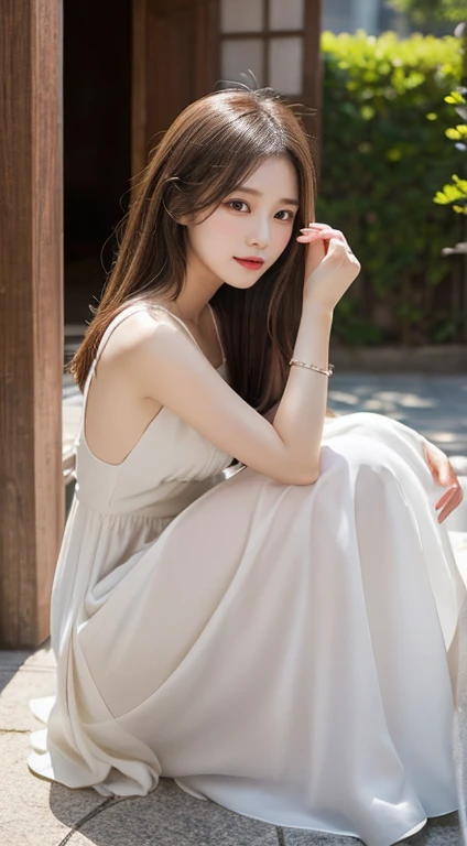  top quality, masterpiece 、  actual photo 、  Worlds Most Beautiful Girl 、 slender 、 princess、 Japanese female idol、  Perfect Beautiful Face  、 perfect and beautiful eyes  、   perfect and beautiful double eyelids 、  fashion model 、  medium hair 、 straight h...