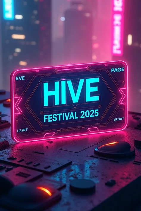 Voucher for the Hive Festival 2025 Techno Hardcore