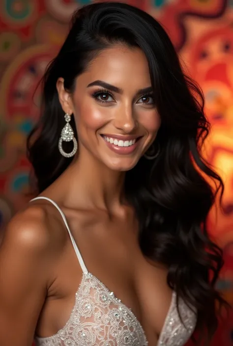 Create a profile picture for Miss Chile to submit at Miss Universe 