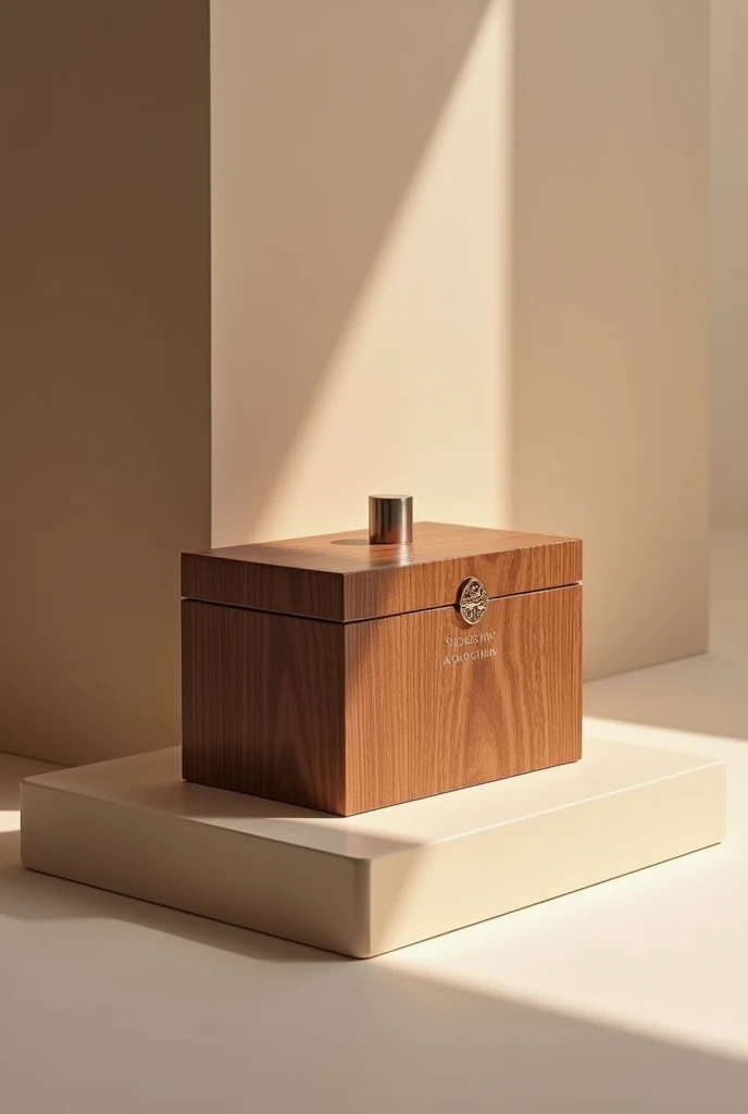 Perfume box luxurious design in wood 