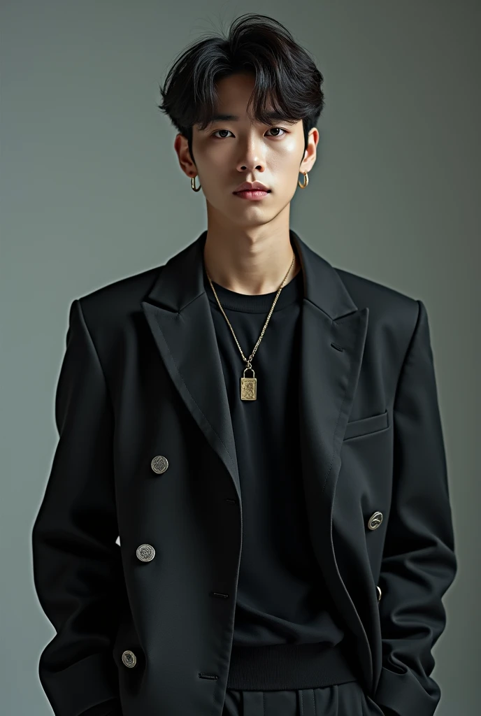 Male Korean Kpop Artist, r&b, studio photoshoot, nikon