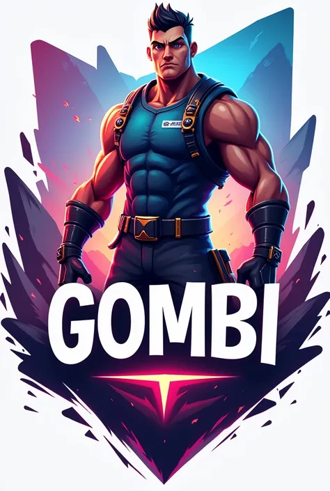 Fortnite man a logo with the name Gombi