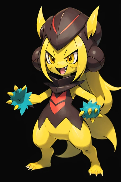 Female yellow monster pokemonai-fan style 