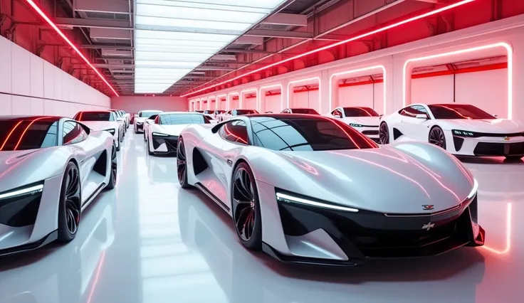 You Wont Believe the 2025 Chevrolet luxury showroom.  white colour red  full fant. Very and no space 