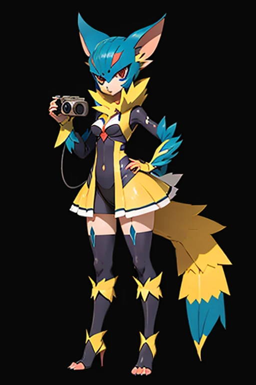 Female creature camera canon pokemonai-fan style