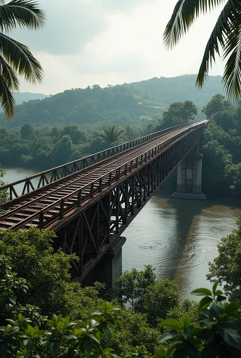 Khon Kaens doorstep is a railway bridge across the Kwai River.