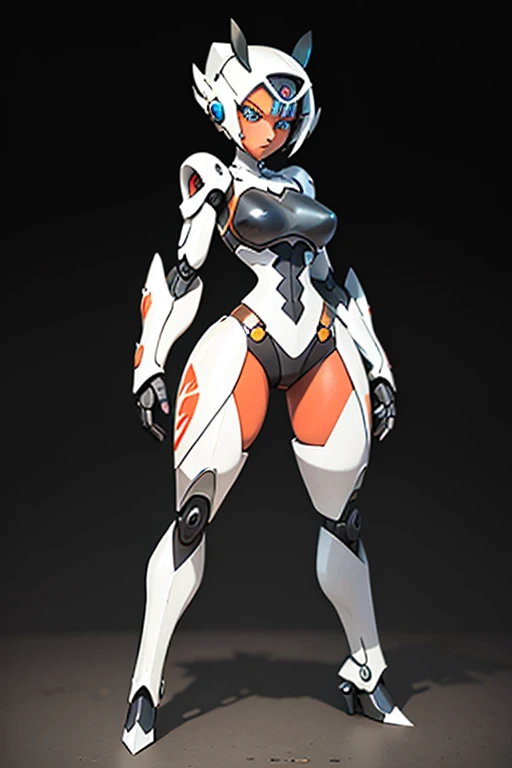 Female robot cyber cyborg metal pokemonai-fan style