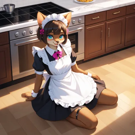  imagine An anthropomorphic slut wearing a maid apron ,  slanted on a kitchen floor ,  anime style , detallada, 8K,  vibrant colors,  natural lighting

Here are some variations you could try:

For a more realistic style : / imagine An anthropomorphic slut ...