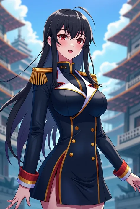 IJN Yamato If became Shipgirl in azur lane. Anime style