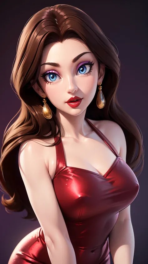 Must Piece, (Solo: 1.1), Perfect Face, (Bright Lighting: 1.2), Beautiful Eyes, Beautifully Detailed Face, Perfect Lighting, Absolutely necessary for the piece, Top Quality, () MILF, () 30 year old woman, Red lips, Lips, Lipstick, Red lips, Thick lips
 8K, ...