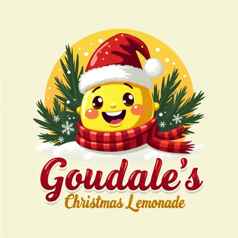 Juice logo for s  ( Goudales Christmas lemonade)