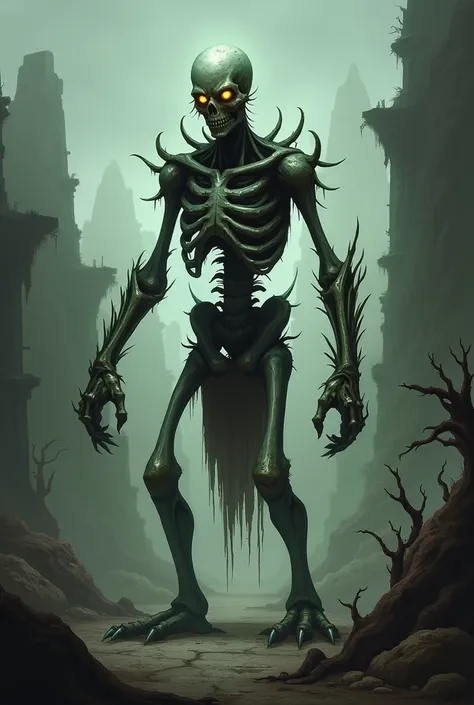 An undead with blades coming out of his elbows