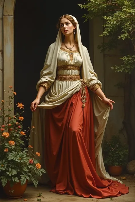 virtuous woman with double garments as described by proverbs 