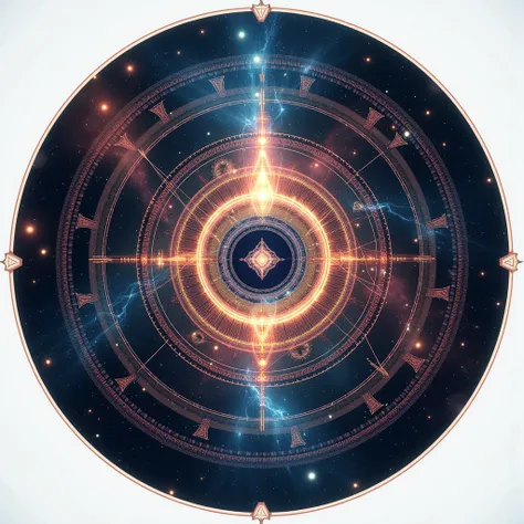 an image for a WhatsApp user icon by Béla Czóbel, with a white border of 20 pixels surrounding the whole image presentados en deviantart, cubo-futurism, cell phone, Nebulae, Stellaris,  heavenly regulator ,  The Nexus portal , Cimatic , cell phone structur...