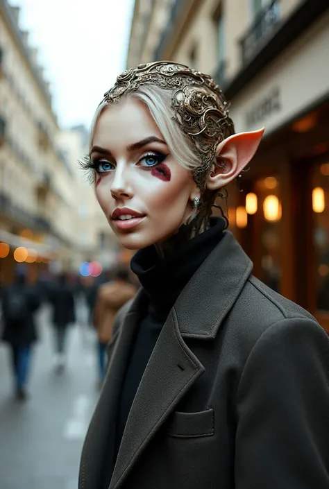 More photos of this face creation in Paris in everyday life