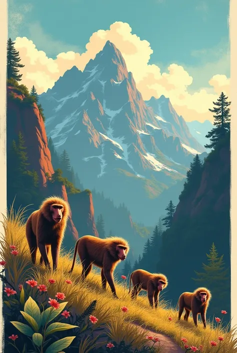 Simien Mountains National Park poster