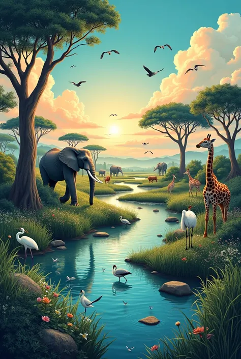 Okavango Delta poster