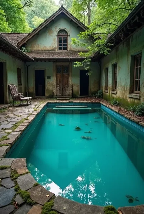 The place is an old, dilapidated mansion, hidden in the middle of a dense forest, where sunlight barely penetrates through the treetops. The air is humid and the smell of wet earth mixes with a faint musty odor. The breeze that passes by causes dry leaves ...