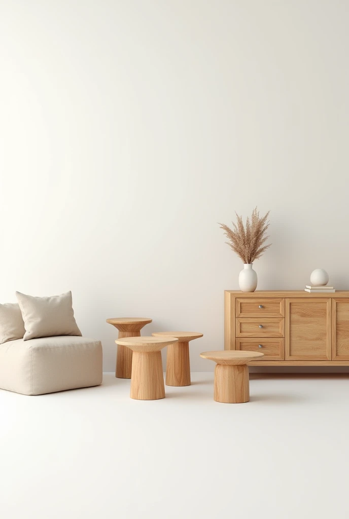 White background with micro images of comfortable tables and pine sideboards
Several pine furniture, comfortable tables and sideboard in the same picture. 