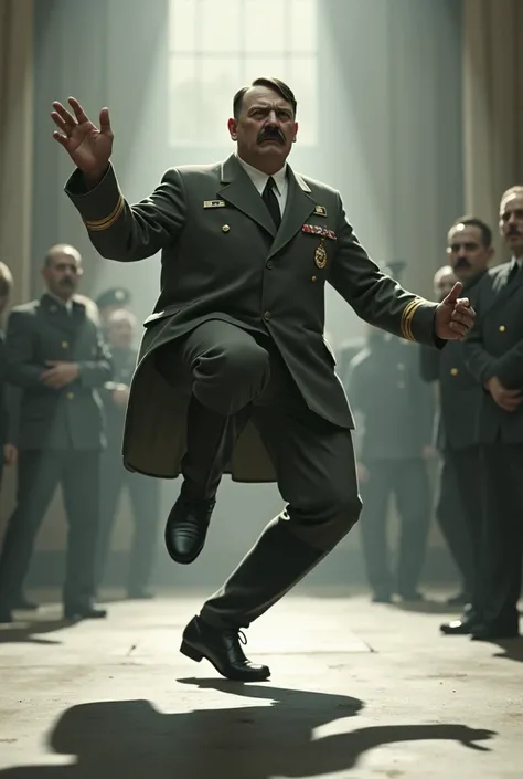 Hitler dancing kazotsky kick