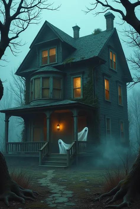 A horrible house with ghosts