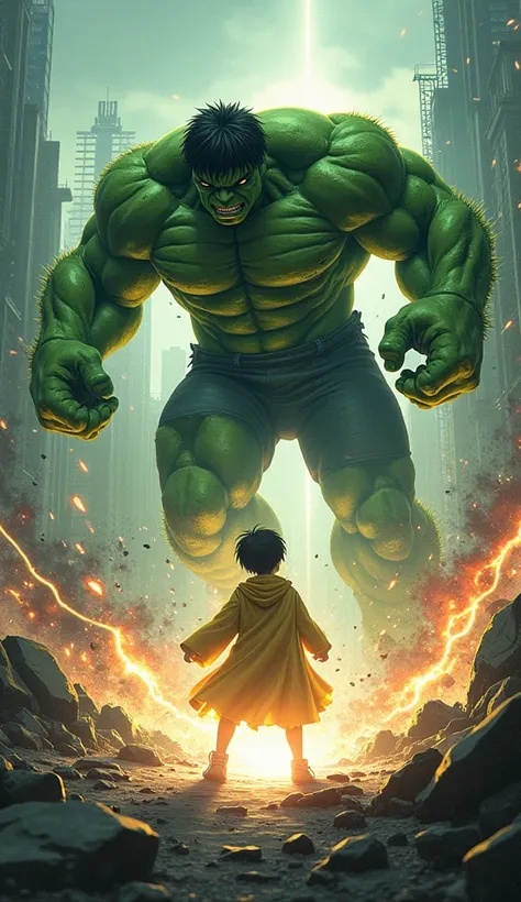 Hulk VS Akira fight