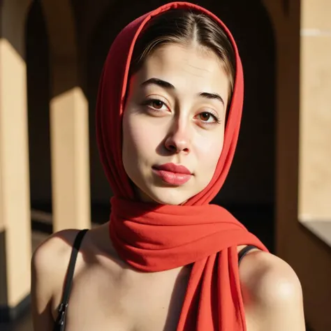 one real persian women, beautiful detailed eyes, beautiful detailed lips, extremely detailed face and skin, white skin, long hair, hijab, looking at camera, intricate jewelry, flowing colorful scarf, dramatic lighting, cinematic, serene expression, hyper r...