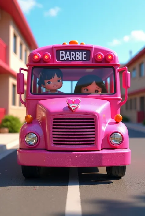 Barbie school bus