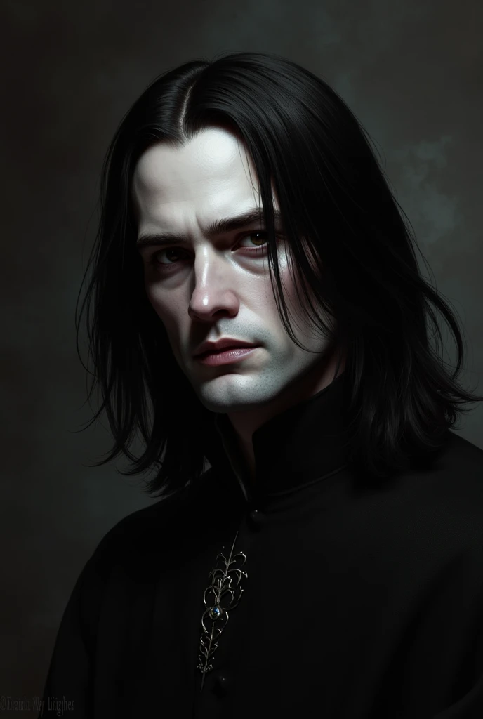 Create the image of the vampire Marcus Volturi with the description of his appearance from the Twilight Books